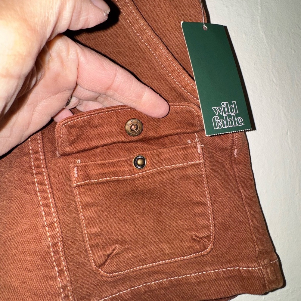 * NWT Wild Fable Mid Rise Utility Shorts - Picture 5 of 7
